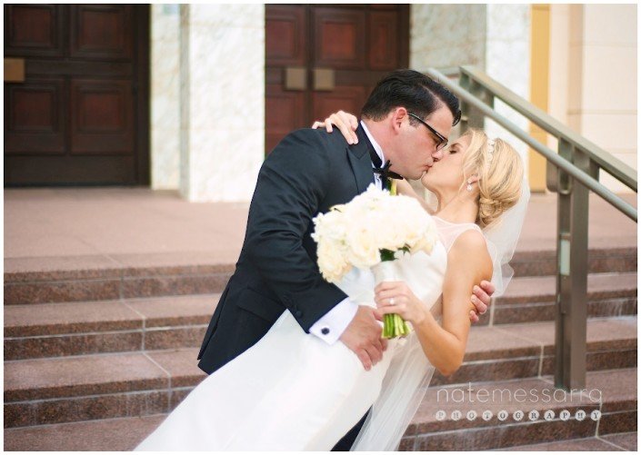 Houston Co-Cathedral of the Sacred Heart and Brennan's of Houston Wedding
