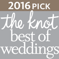 2016 The Knot Best of Weddings Badge